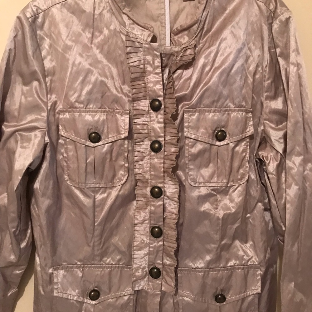 Chico’s Ruffle Texture Rory Jacket - Picture 3 of 6